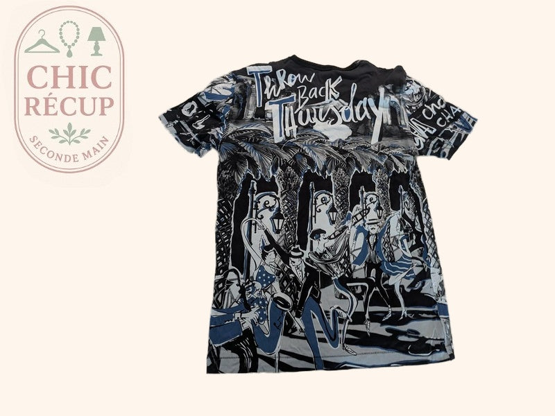 T-shirt Dolce & Gabbana - 46 - Noir - Taormina Music