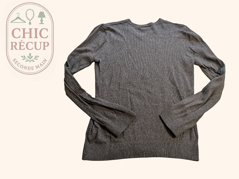 Pull Hollister - S - Gris - Paval-84