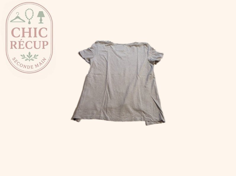 Blouse - Terre De Marins - 42 - Gris - Qubur-143