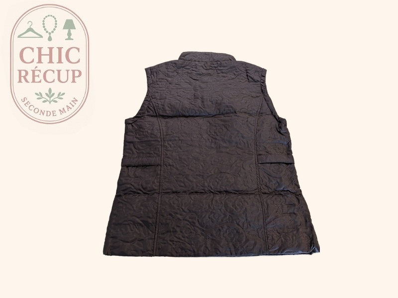 Veste Sans Manche Anne De Lancay - Xl - Marron - Labag-248