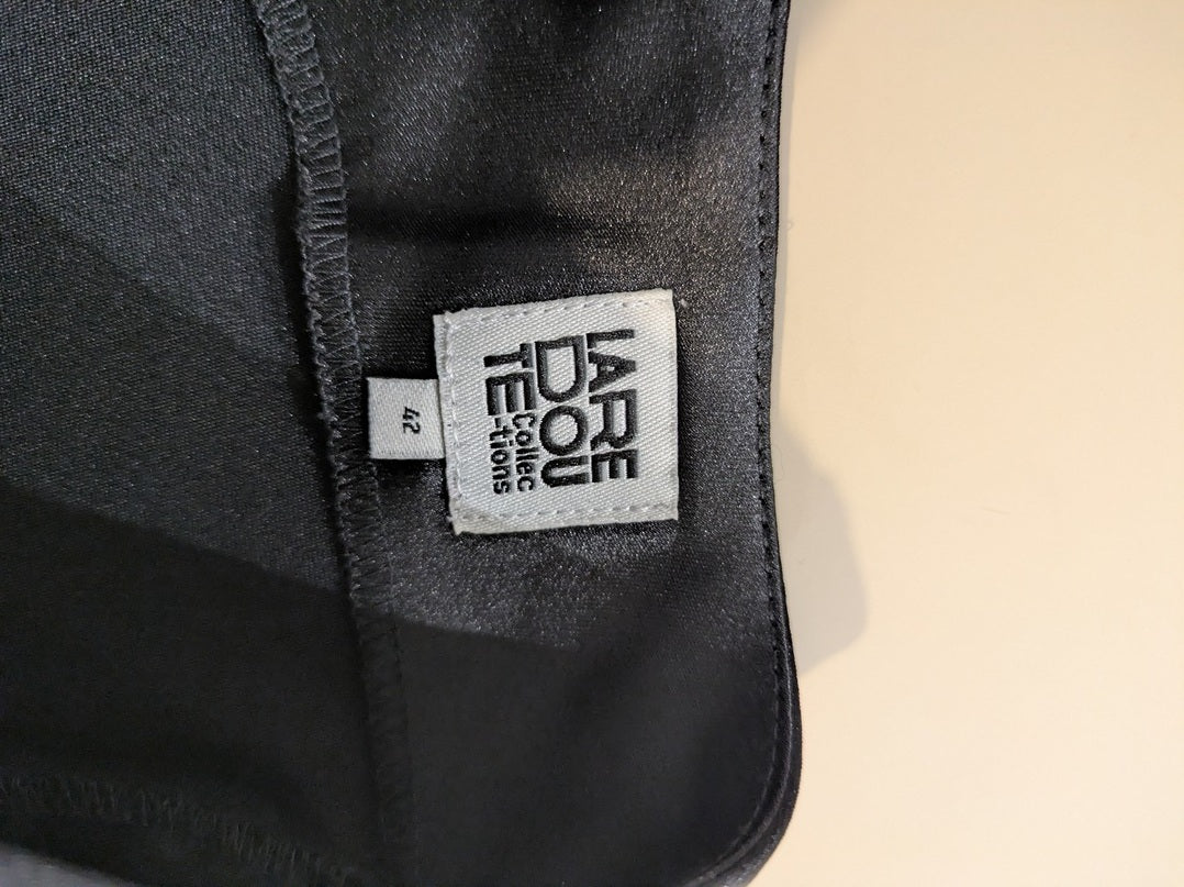 Robe noire La Redoute Collections - 42 - Noir