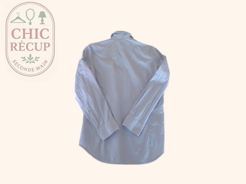 Chemise Seidensticker - M - Bleu clair - Slim