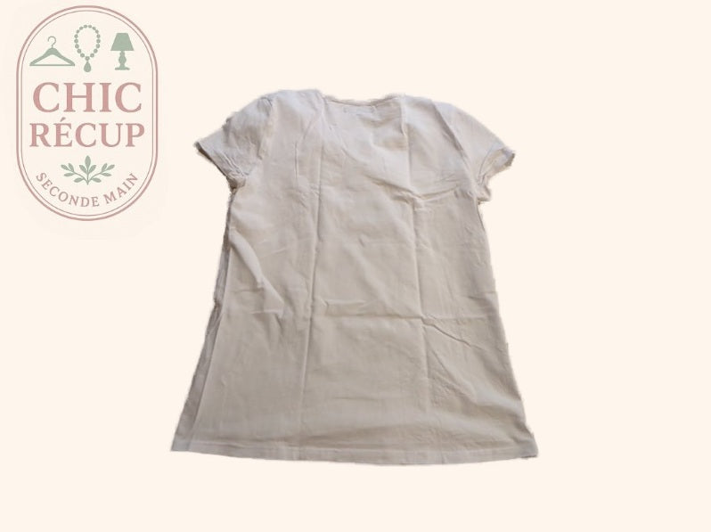 T-shirt - Terre De Marins - 42 - Blanc - Qubur-149