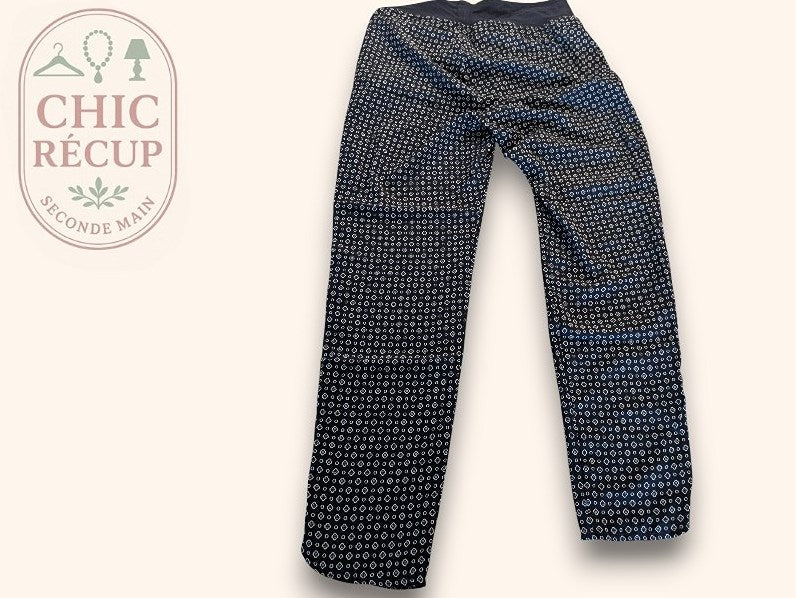 Pantalon Maternité H&m - 38 - Marine - Erbul-102
