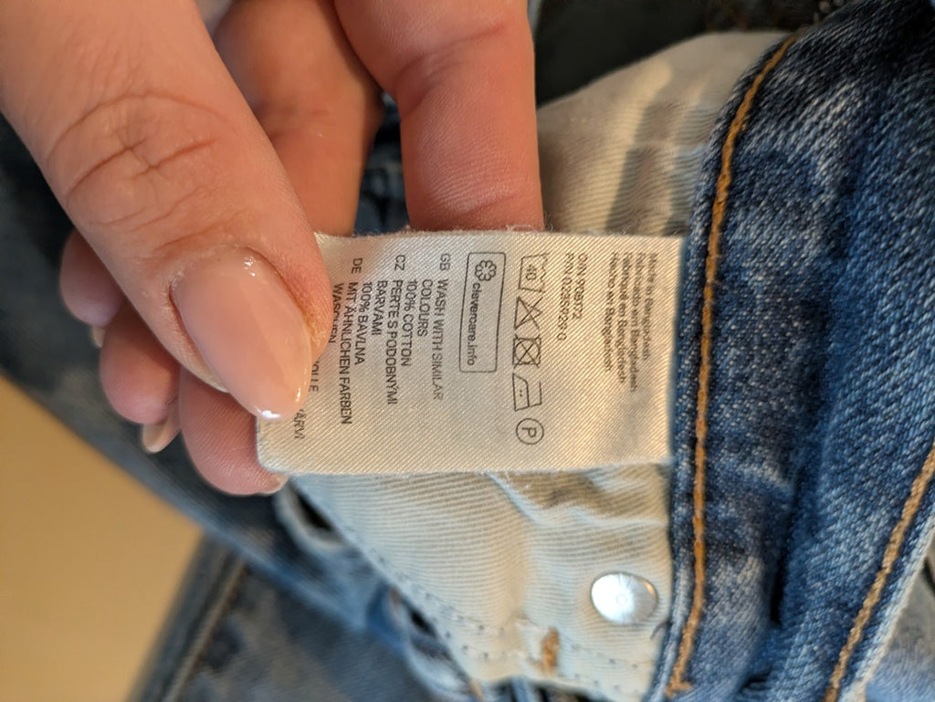 Jeans Coupe Droite L.o.g.g. - M - Bleu - Audeb-75