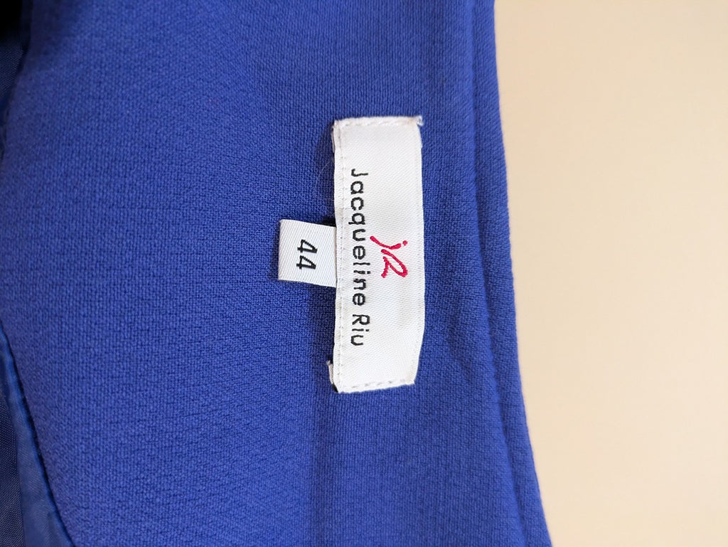 Robe Jacqueline Riu - 44 - Bleu - Zippée