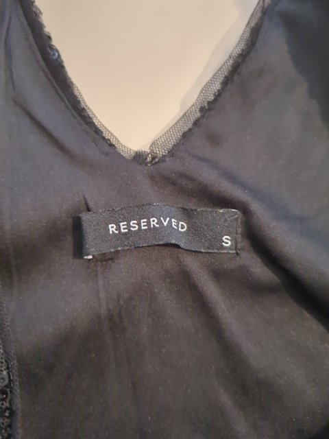Robe - Reserved - S - Noir - Iscou-15