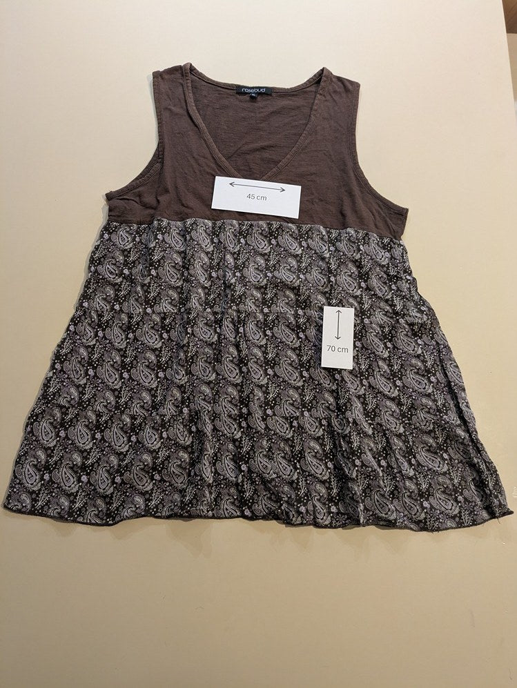 Blouse Rosebud - Xl - Marron - Chpav-94