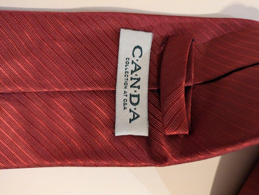 Cravate Canda - Taille Unique - Rouge - Phleg-46