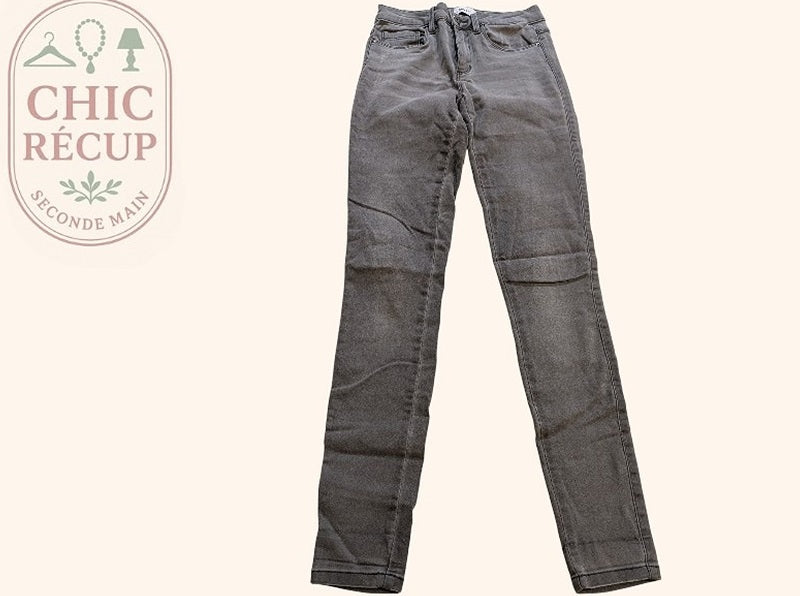 Jeans Skinny Only - 34 - Gris - Vabar-25