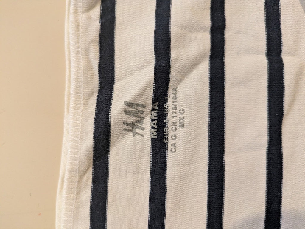 Top Maternité H&m - M - Blanc - Erbul-95