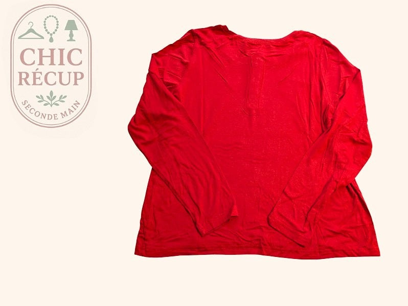 Blouses Manches Longue Atika - 48 - Rouge - Labag-94