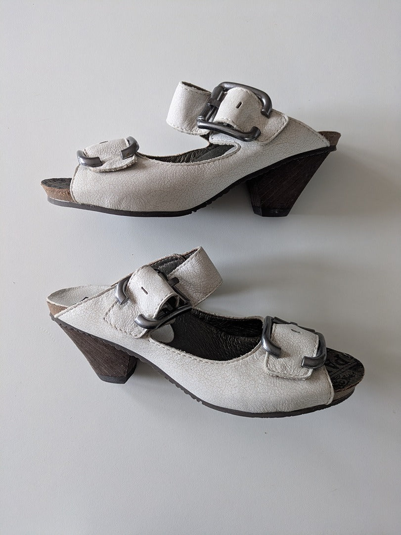 Mules Palladium - 36 - Blanc - Shirine