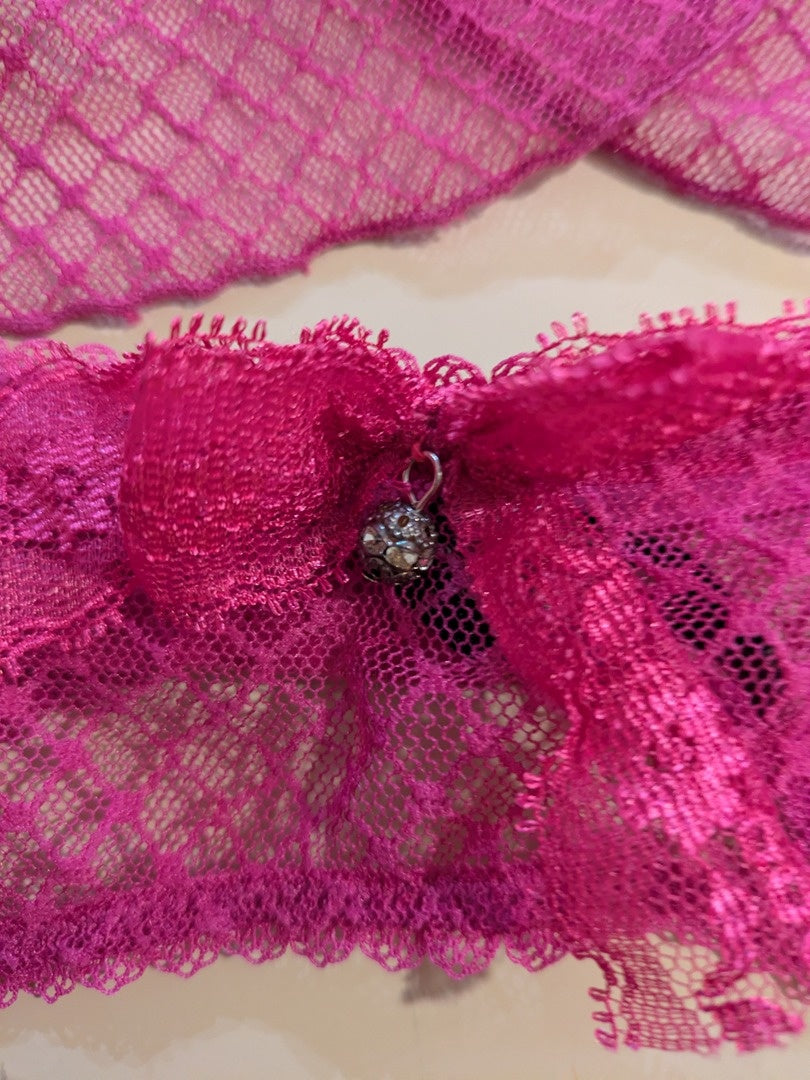 Accessoire De Lingerie Soleil Sucre - M - Fuchsia - Codia-27