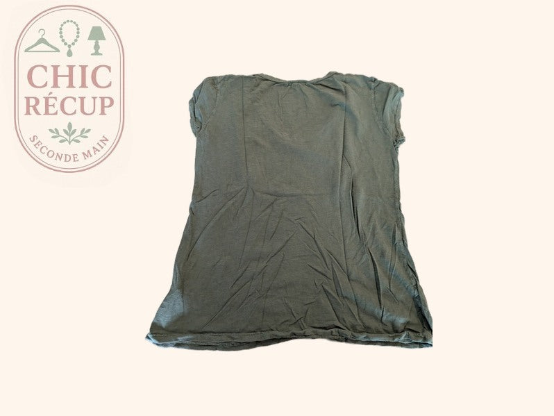 T-shirt Izzy - M - Vert - Rock & Roll