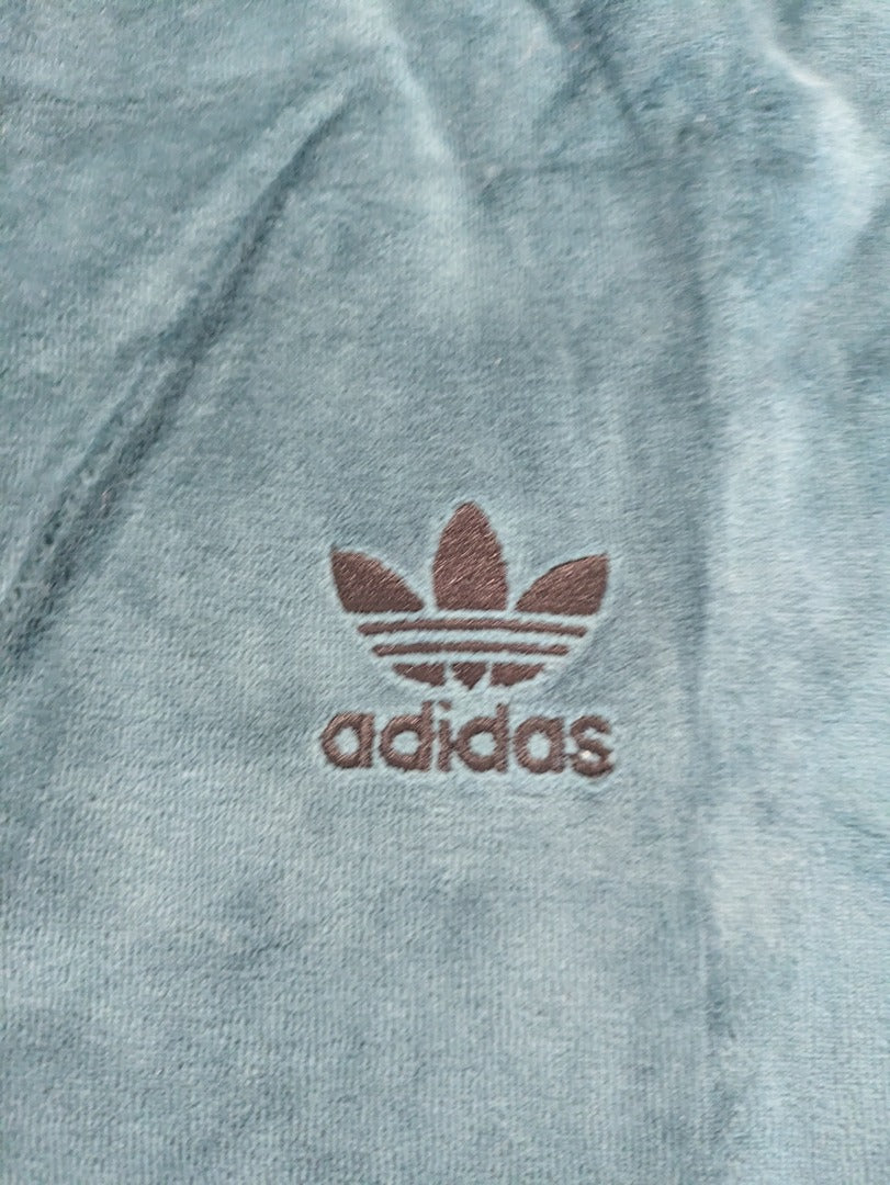 T-shirt Adidas - S - Vert - Velours
