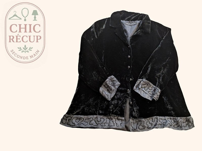 Blouse Silkland - L - Noir - Brhal-126