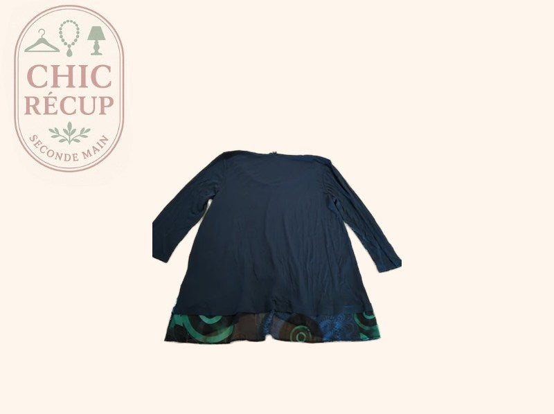 Tunique - Desigual - Xl - Bleu - Sasch-18