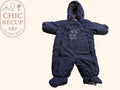 Combinaison Baby Club - 3-6 Mois - Marine - Lacan-20