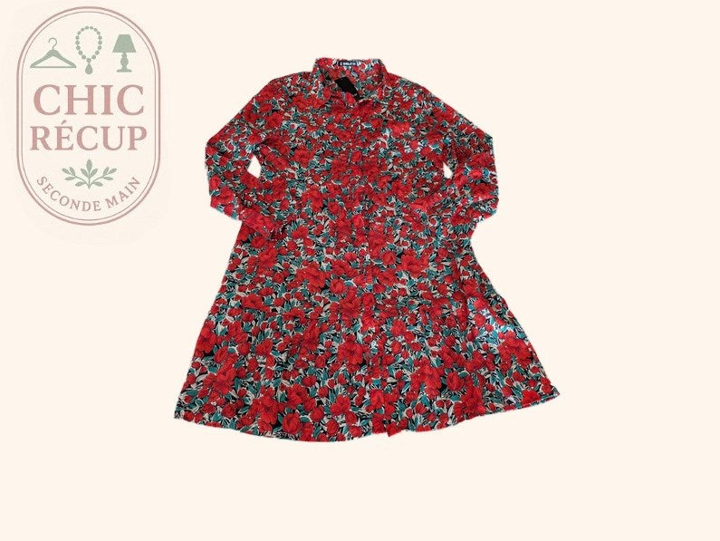 Robe chemise Sheilay - Xxl - Rouge