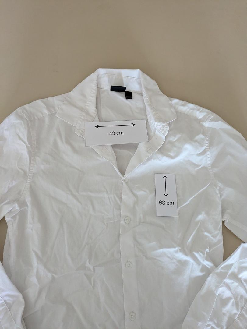 Chemise Unie Asos - Xs - Blanc - Myfed-186