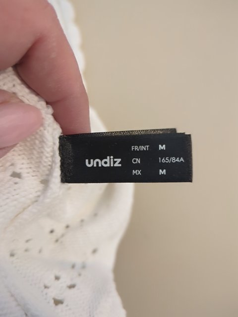 Tops Court - Undiz - M - Blanc - Macar-13