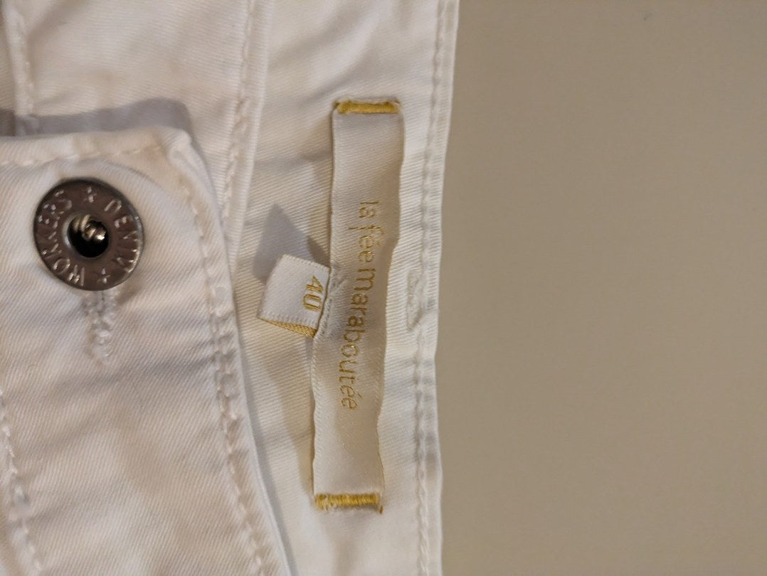 Pantalon La Fee Maraboutee - 40 - Blanc - Anbou-43