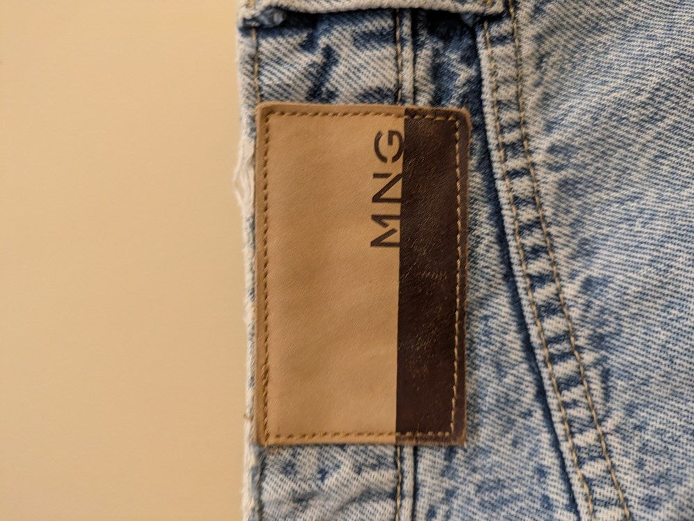 Jeans Coupe Droite Mng - S - Bleu Clair - Malab-6