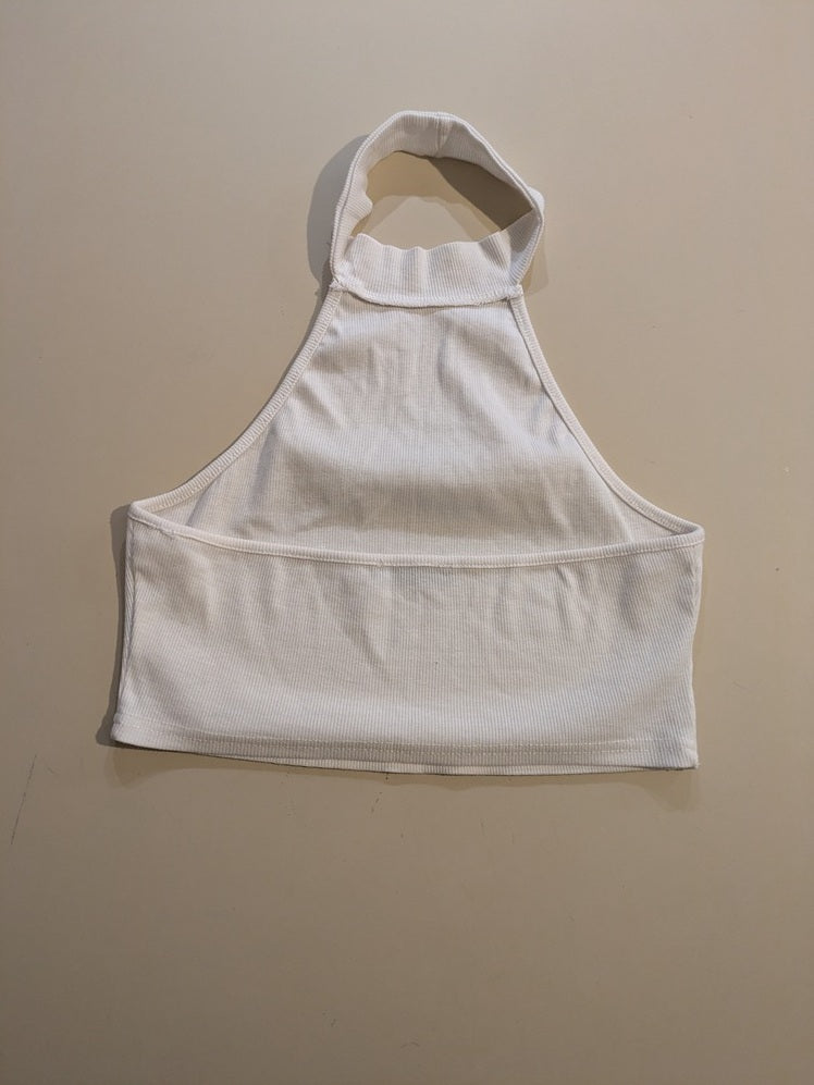 Tops Court Shein - M - Blanc - Chpav-76