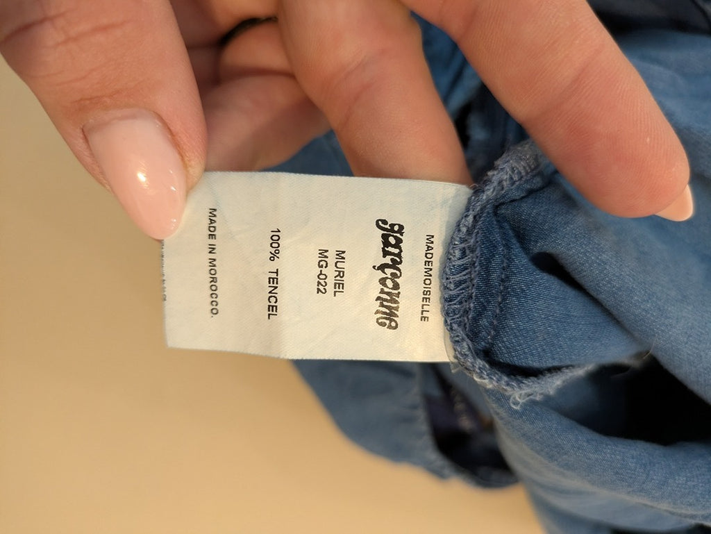 Combinaison Mademoiselle - M - Bleu - Lubel-05