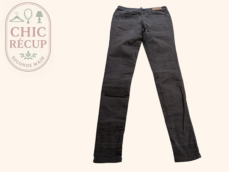 Jean Skinny American Vintage - 38 - Gris - Olhat-80