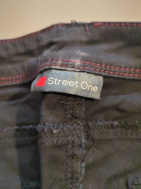 Jeans Droit - Street One - 40 - Noir - Qubur-137