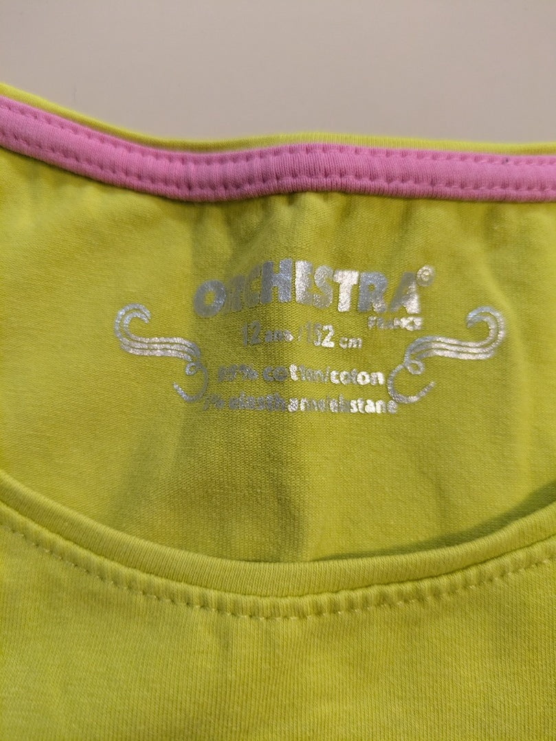 T-shirt Orchestra - 12 ans / 152 cm - Vert - Mache-50