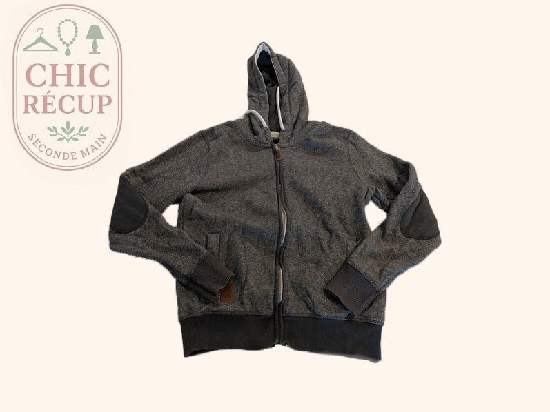 Pull À Capuche Clockhouse - S - Gris - Elrio-25