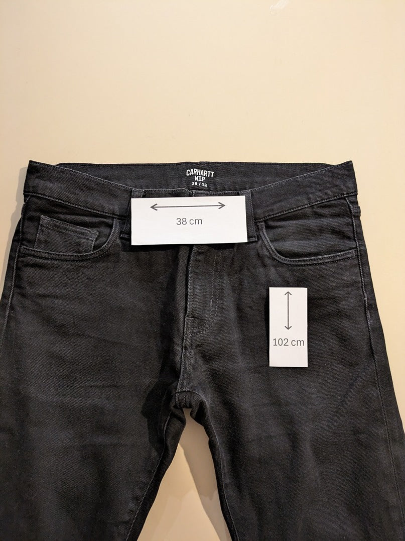 Jeans Slim Carhartt Wip - S - Noir - Chtri-13