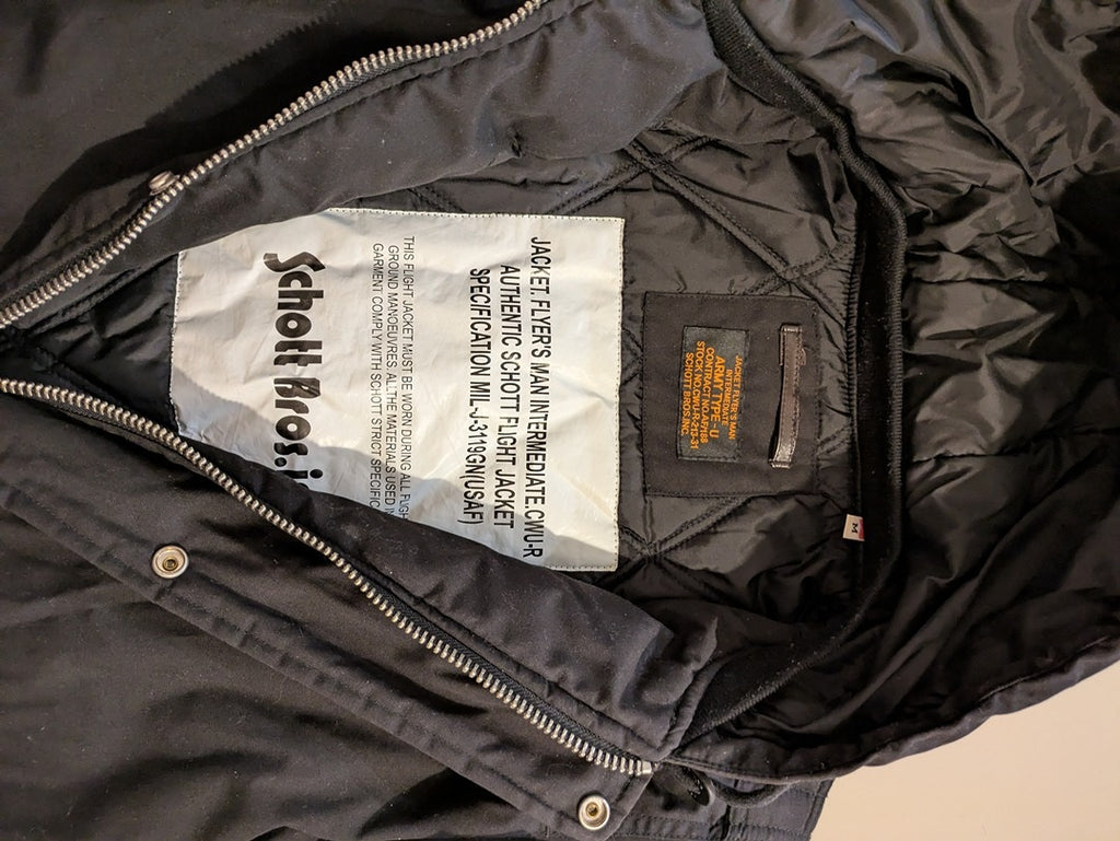 Parka Schott - M - Noir - Thgen-58