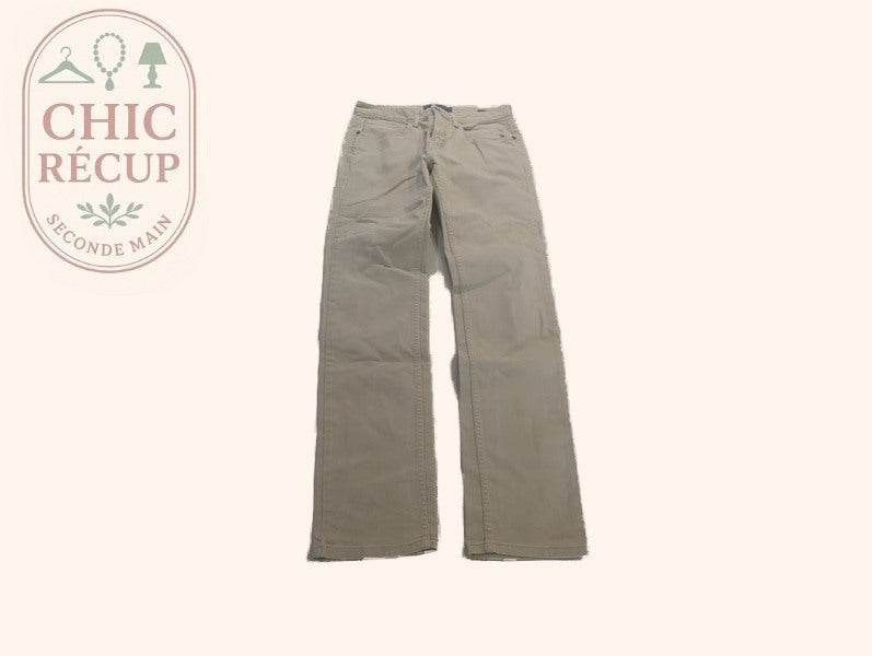 Jean slim - Angelo Litrico - 40 - Beige - W30 L32