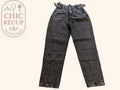 Jeans Evase Bershka - 36 - Noir - Shbad-114