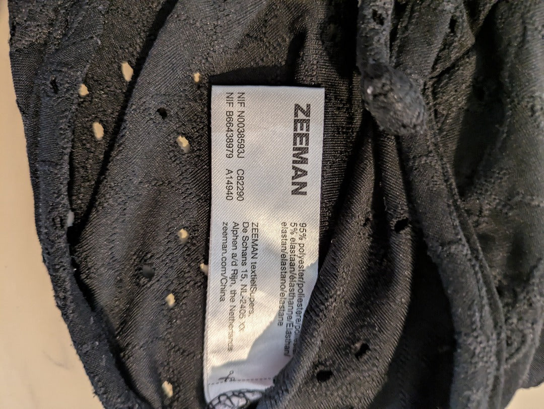 T-shirt Zeeman - 9 Ans / 134 Cm - Noir - Audeb-49