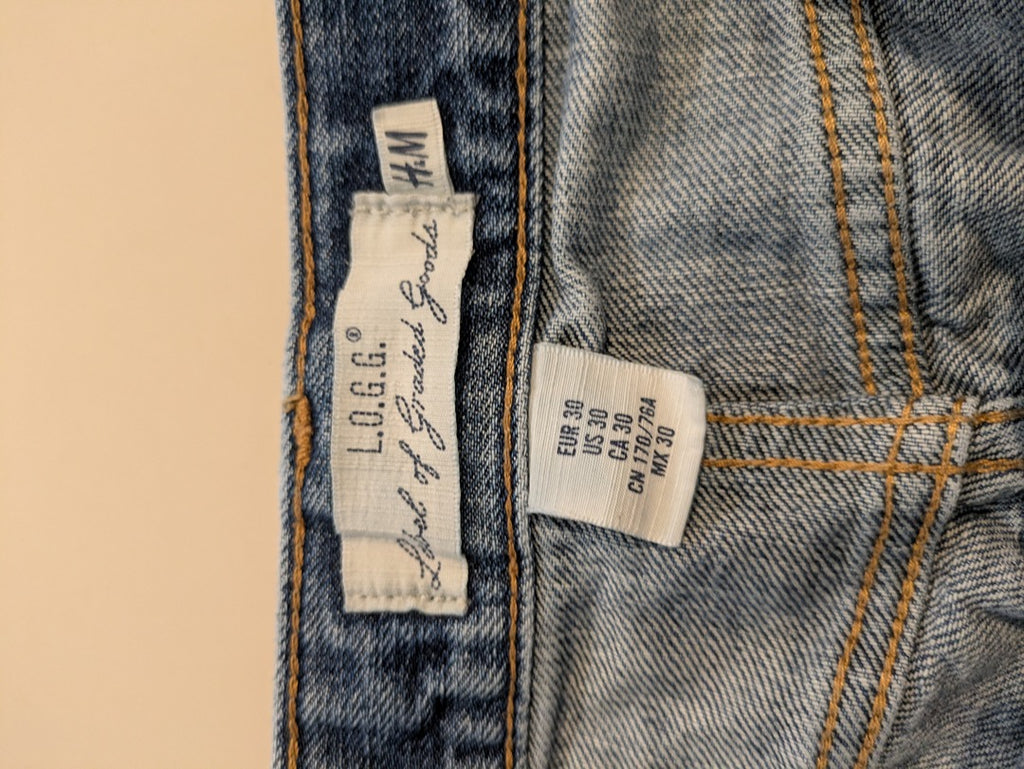 Jeans Coupe Droite L.o.g.g. - M - Bleu - Audeb-75