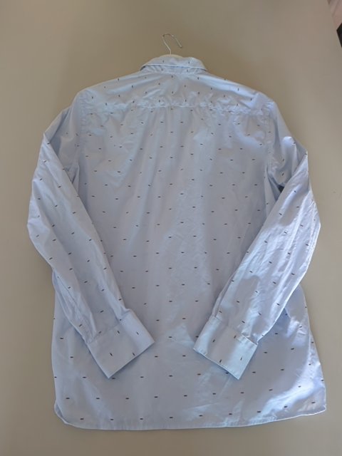 Chemise Mango Man - M - Bleu - Slim Fit