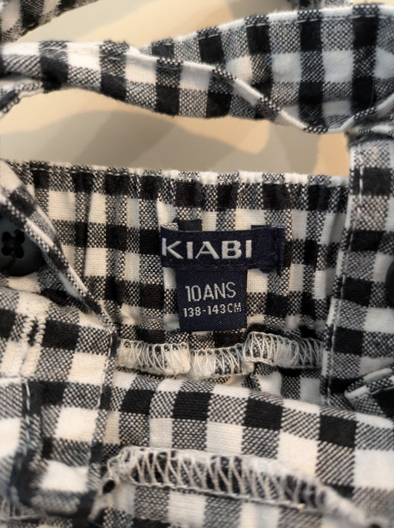 Robe Courte Kiabi - 10 Ans - Noir Et Blanc - Audeb-38