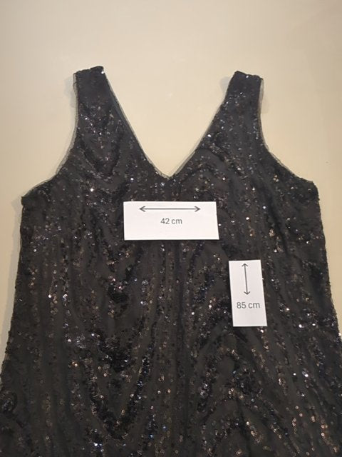 Robe - Reserved - S - Noir - Iscou-15
