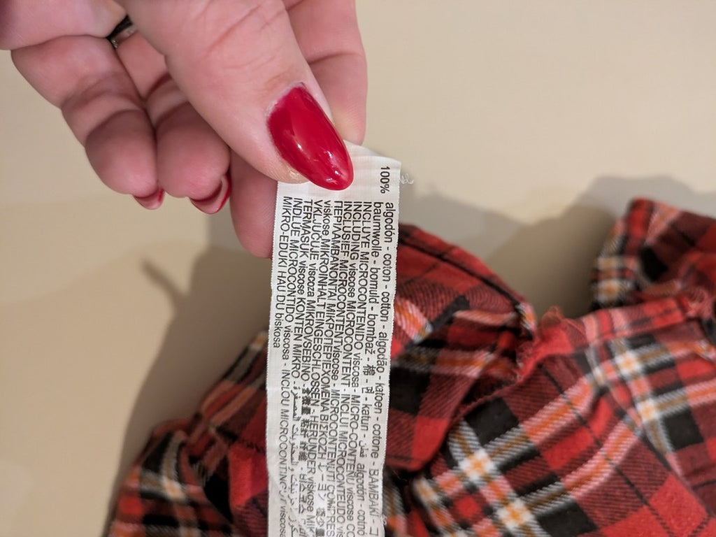 Chemise À Carreaux Bershka - M - Rouge - Shbad-96