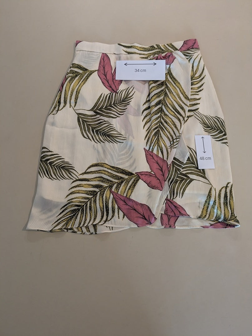 Mini-jupe Yuka - Xs - Blanc - Lubel-17