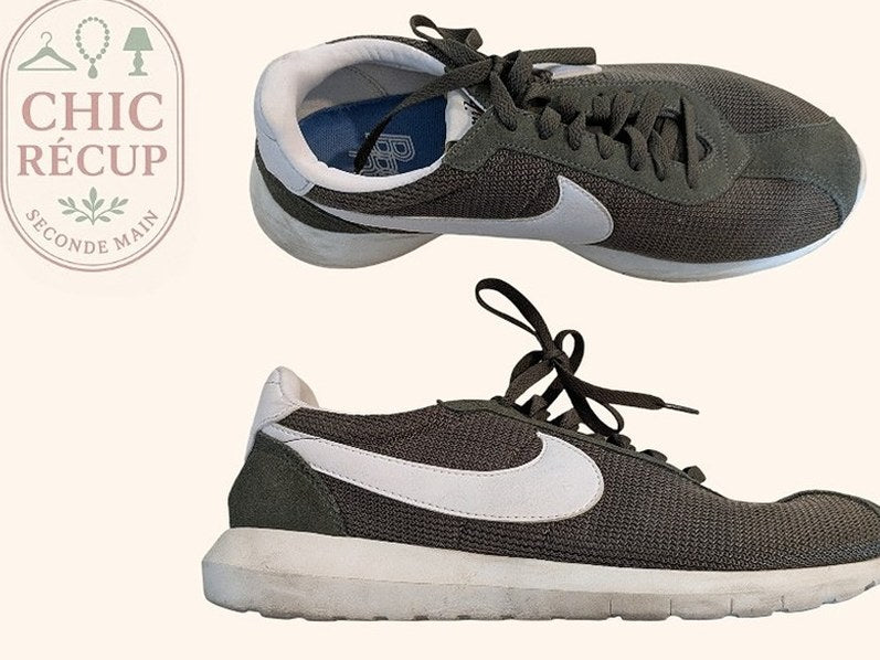 Baskets Nike - 44,5 - Kaki - Thgen-92