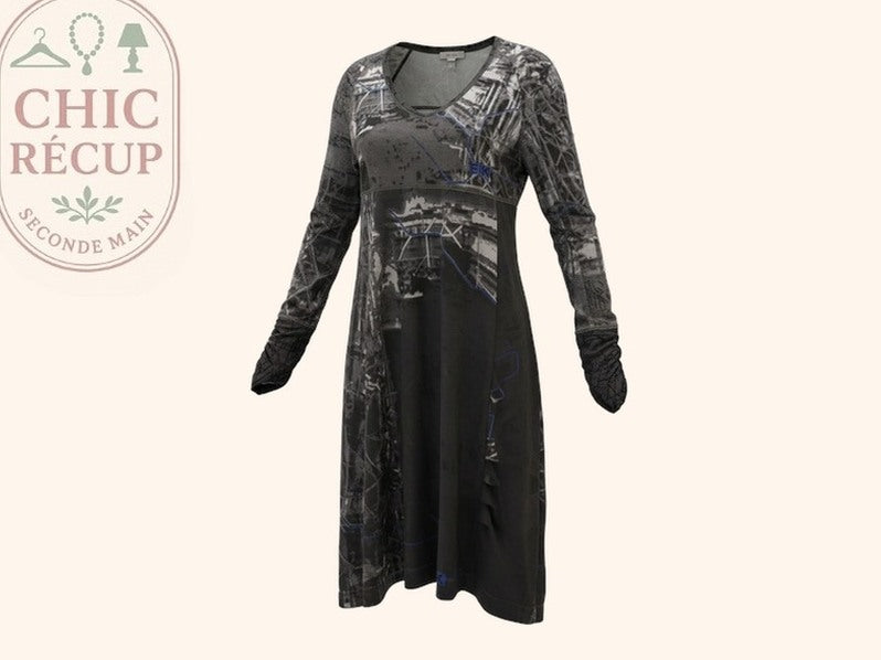 Robe Longue Eva Kayan - Xxl - Noir - Myfed-96