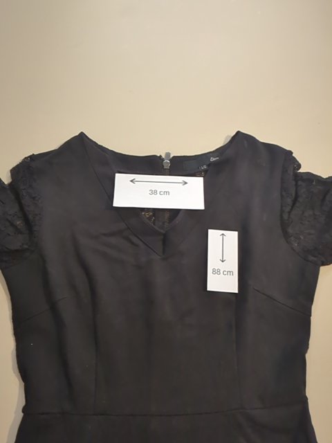 Robe - Etam - M - Noir - Iscou-19