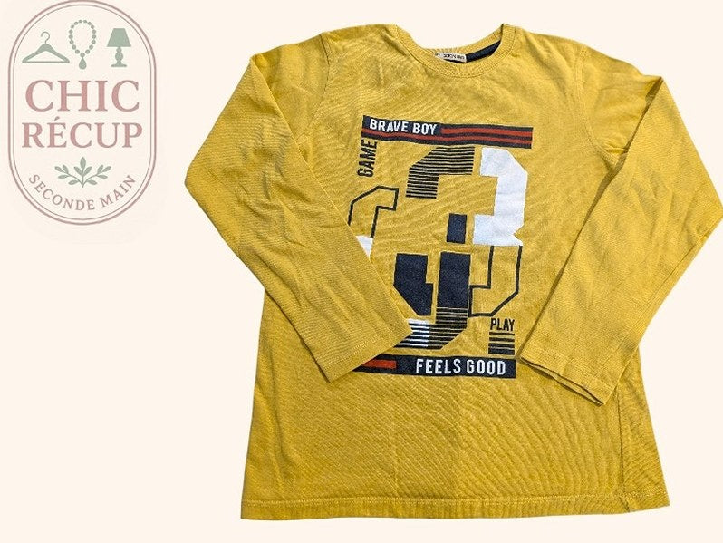 T-shirt Zen Kids - 10 ans/140cm - Jaune - Olhat-38