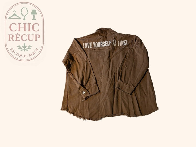 Chemise Made In Italy - M - Marron - Lubel-31